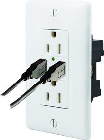 img 1 attached to 🔌 Bryant Electric USBB15W: The Ultimate USB Resistant Receptacle