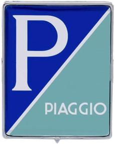 img 2 attached to 🛵 New OEM Piaggio Vespa Emblem 576464 for GTS, GTV, GT, LX, LXV, S, and SPRINT Horn Cast Badge