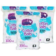 Swisspers Super Jumbo Large Cotton Balls, 140 Count, 2 Pack (Includes 280  Jumbo Plus Size Hypoallergenic Cotton Balls Total)