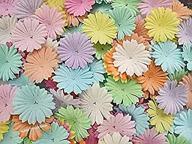 🌼 dazzling nava chiangmai 100 pcs daisy mulberry paper flower petals: add flair to your craft projects, scrapbooking, weddings & diy! assorted sweet colors logo