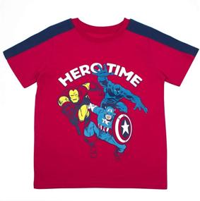 img 1 attached to 🕷️ Marvel Spiderman Avengers Superhero Clothing for Toddler Boys