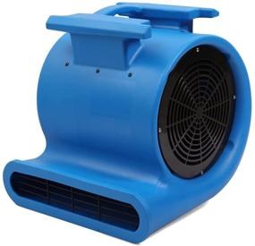 img 1 attached to 💨 Powerful MOUNTO 3-Speed Air Mover: 1HP 4000+ CFM Monster Floor Blower for Fast Carpet Drying & Janitorial Floor Care