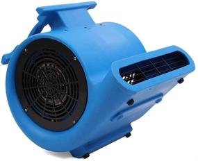 img 2 attached to 💨 Powerful MOUNTO 3-Speed Air Mover: 1HP 4000+ CFM Monster Floor Blower for Fast Carpet Drying & Janitorial Floor Care