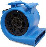 💨 powerful mounto 3-speed air mover: 1hp 4000+ cfm monster floor blower for fast carpet drying & janitorial floor care logo