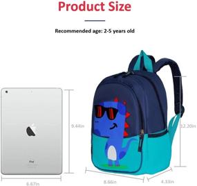 img 3 attached to 🎒 POWOFUN Preschool Backpack: Kindergarten Schoolbag for Kids | Furniture, Decor & Storage Solution for Backpacks & Lunchboxes