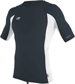 img 4 attached to 🌞 O'Neill Men's Premium Skins UPF 50+ Short Sleeve Rash Guard for Maximum Sun Protection