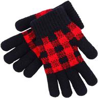 cooraby gloves knitted magic weather logo