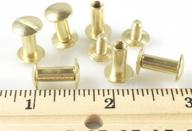 chicago screws plain pcs gold crafting logo