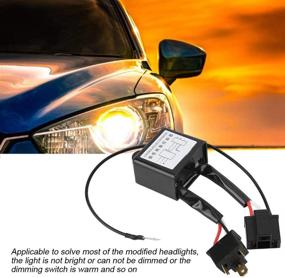 img 1 attached to 🔌 Enhance Your Headlights with Qiilu H4 Polarity Converter Kit - 2pcs LED Negative Converters for Reverse Polarity Switching