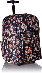 img 4 attached to 🎒 Stylish and Lightweight: Vera Bradley Lighten Polyester Backpacks