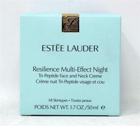 img 2 attached to 🌙 Estee Lauder Resilience Multi-Effect Night Cream: Face and Neck Creme for All Skin Types - Full Size 1.7 oz / 50 ml