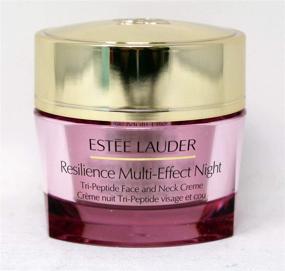 img 1 attached to 🌙 Estee Lauder Resilience Multi-Effect Night Cream: Face and Neck Creme for All Skin Types - Full Size 1.7 oz / 50 ml