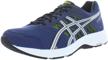 asics gel contend running shoes 10 5m men's shoes in athletic logo
