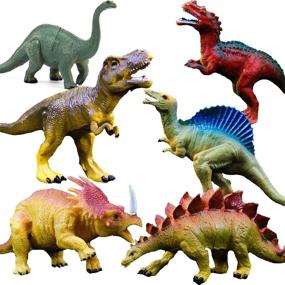 img 3 attached to 🦖 Realistic Dinosaur Figure Toys by OuMuaMua