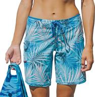 stretch boardshorts for women by maui rippers - women's clothing logo