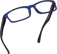 👓 blue/black readerest reading glasses with 1.75 magnification: advanced blue light blocking technology logo