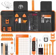 🛠️ xool precision screwdriver set - 150 in 1 magnetic driver kit for electronics repair | professional tool set for computer, pc, macbook, laptop, tablet, iphone, xbox, game console | 102 bits included logo