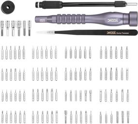img 3 attached to 🛠️ XOOL Precision Screwdriver Set - 150 in 1 Magnetic Driver Kit for Electronics Repair | Professional Tool Set for Computer, PC, MacBook, Laptop, Tablet, iPhone, Xbox, Game Console | 102 Bits Included