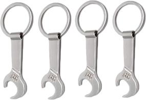 img 1 attached to ZXHAO Creative Wrench Keychain Bartender