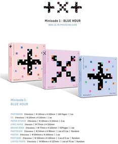 img 3 attached to 🎶 Big Hit TXT minisode1: Blue Hour Album with VR Experience - Including Folded Poster & Extra Photocards Set (VR ver.) KTMMD1039
