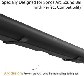 img 3 attached to 🔧 Оптимизированный кронштейн и комплект крепежа из нержавеющей стали для звуковой панели Sonos Arc