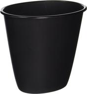 sterilite black 1.5gal wastebasket - compact and efficient trash bin logo