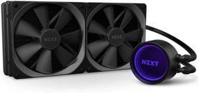 img 4 attached to 💦 Enhanced NZXT Kraken X63 280mm - RL-KRX63-01 - AIO RGB CPU Liquid Cooler - Innovative Rotating Infinity Mirror Design - Upgraded Pump - Powered by CAM V4 - RGB Connector - AER P 140mm Radiator Fans (2 Included)