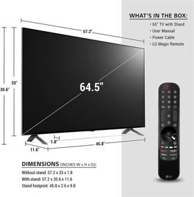 img 2 attached to 📺 LG 65NANO90UPA Alexa Built-In NanoCell 90 Series 65-inch 4K Smart UHD NanoCell TV (2021) | Improved SEO