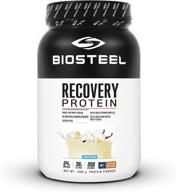 🌱 organic vanilla biosteel recovery protein powder, grass-fed, non-gmo formula - 27 servings logo