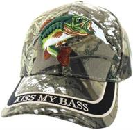 🎣 kiss my bass baseball cap - hilarious gift for fishing enthusiasts - embroidered hat logo