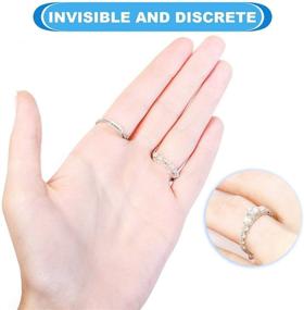 img 1 attached to Ultimate Ring Size Solution: Invisible Ring Size Adjuster for Any Loose Rings