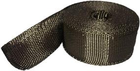 img 2 attached to 🔥 High Temp Exhaust Header Wrap - Newtex Lava Basalt 2" x 50', Heat Tape for Muffler Pipes & Motorcycle Exhaust, Made in USA