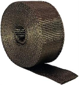 img 4 attached to 🔥 High Temp Exhaust Header Wrap - Newtex Lava Basalt 2" x 50', Heat Tape for Muffler Pipes & Motorcycle Exhaust, Made in USA