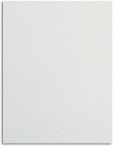 img 3 attached to 📐 8.5 x 11 Inch Pack of 24 White Glitter Cardstock Paper - DIY Craft and Art Supplies