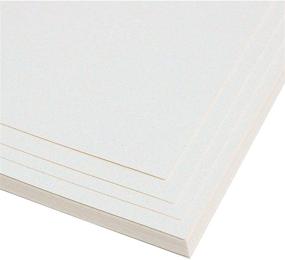 img 2 attached to 📐 8.5 x 11 Inch Pack of 24 White Glitter Cardstock Paper - DIY Craft and Art Supplies