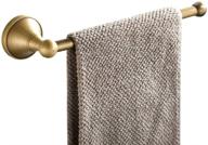 🛁 vintage brass towel holder - wall mounted hand towel ring bathroom towel rail 29 cm/11 inch - retro style lavatory accessories by bigbig home logo