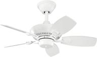 🌀 kichler 300103wh 30-inch canfield fan: a stylish white cooling solution логотип