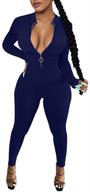 lagshian women's casual bodycon jumpsuit: chic women's clothing in jumpsuits, rompers & overalls logo