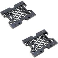 koobook 2pcs 5.25&#34; to 3.5&#34;/2.5&#34; ssd hdd tray caddy case adapter - efficient pc cooling fan mounting bracket logo