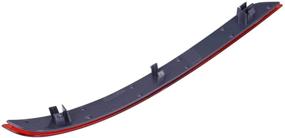 img 2 attached to 📦 Bapmic 1668200174 Rear Right Bumper Reflector for Mercedes-Benz W166 ML63 ML350 ML550: Find the Perfect Fit!