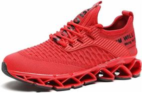 img 2 attached to Modern Lightweight Running Tennis Shoes for Kids - Perfectly Comfortable & Fashionable Unisex-Child Sneakers