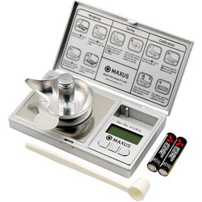 img 4 attached to 📊 Accurate Milligram Scale with Metal Pan, Calibration Weights, and Aluminium Weighing Cup for Precise Powder Medicine & Supplement Weighing