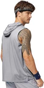 img 2 attached to MIER Athletic Sleeveless Protection Exercise