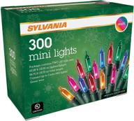 🎄 sylvania mini christmas lights, multi-colored, 64ft логотип