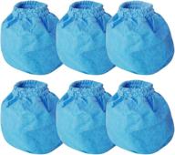 🧹 smilefil vrc2 cloth filter replacements: 6 pack for vacmaster 1.5-3.2 gallon wet/dry vacuums логотип