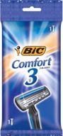 bic comfort 3 blade disposable individually logo