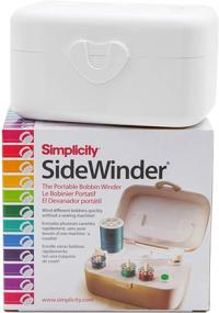 img 3 attached to Simplicity Sidewinder Portable Bobbin Winder: The Ideal White Companion