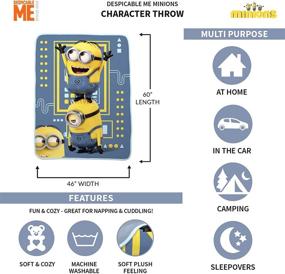 img 2 attached to Franco Bedding Super Throw Minions