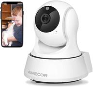 📹 безопасность домашней камера wifi 1080p: обнаружение движения, ночное видение, двусторонняя аудио связь - идеальна для мониторинга ребенка, домашних животных и няни. логотип