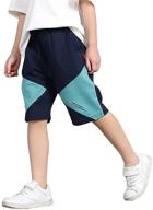 rolanko boys' drawstring shorts: playful clothing for kids logo